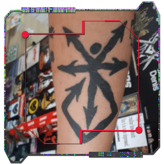 Kill Your God Logo Tattoo #4