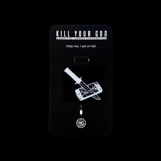 KILL YOUR GOD x TOUGH TIMES: NYCC 2016 GID KYG LOGO ENAMEL PIN - Kill Your God