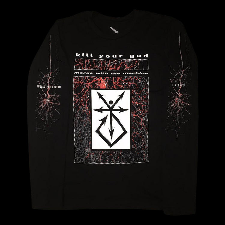 MIND IN THE CLOUD L/S SHIRT - Kill Your God