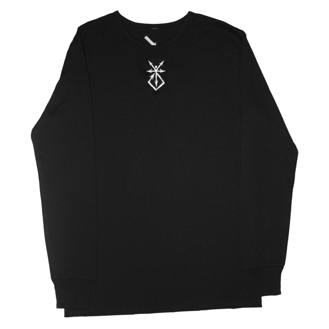 KYG SIGIL EMBROIDERED THERMAL L/S SHIRT - Kill Your God