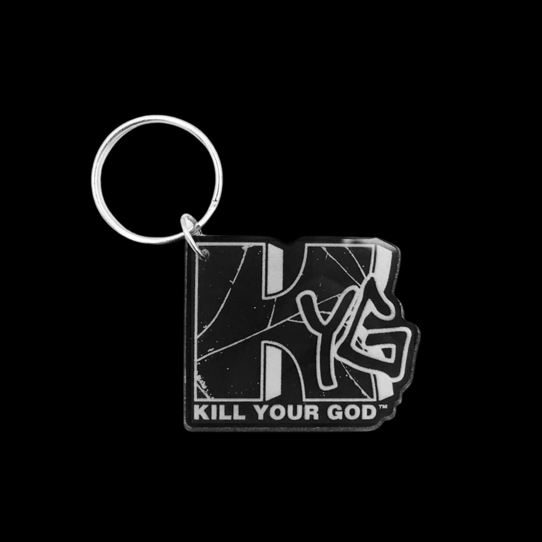 KYG UNPLUGGED KEYCHAIN - Kill Your God