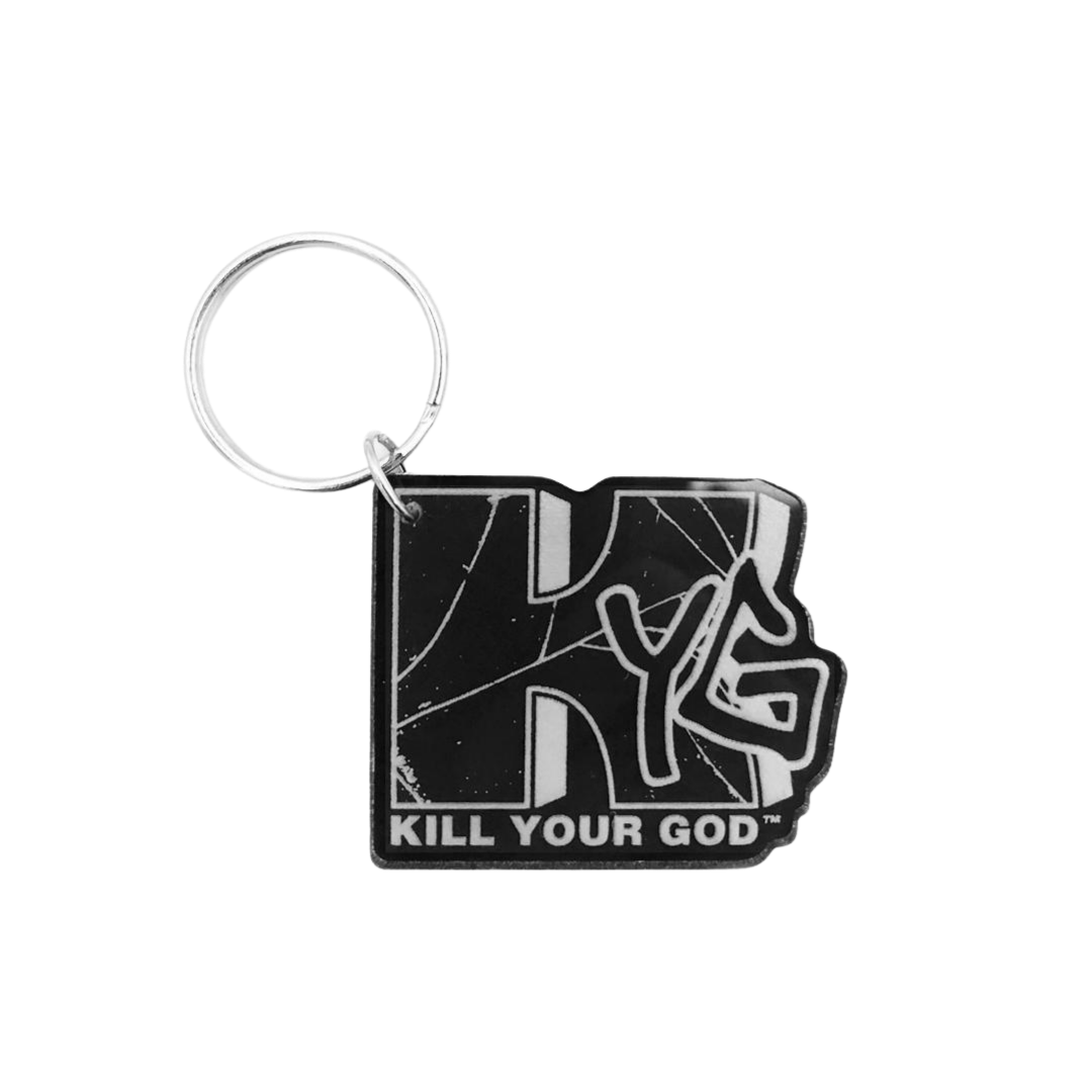 KYG UNPLUGGED KEYCHAIN - Kill Your God