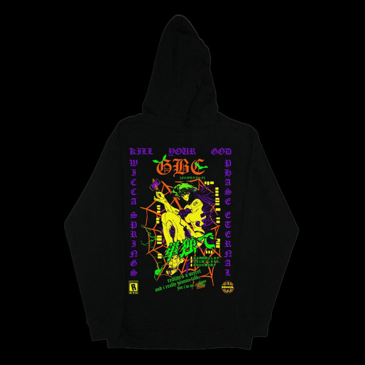KILL YOUR GOD x WICCA PHASE SPRINGS ETERNAL: ALONE SPOOKY EDITION ZIP HOODIE - Kill Your God