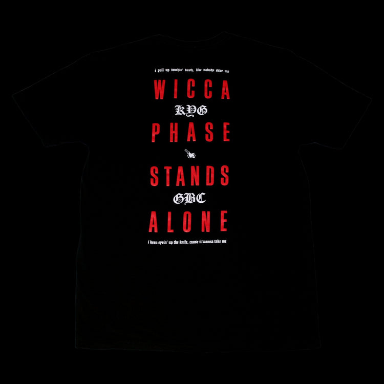 KILL YOUR GOD x WICCA PHASE SPRINGS ETERNAL: ALONE T-SHIRT - Kill Your God
