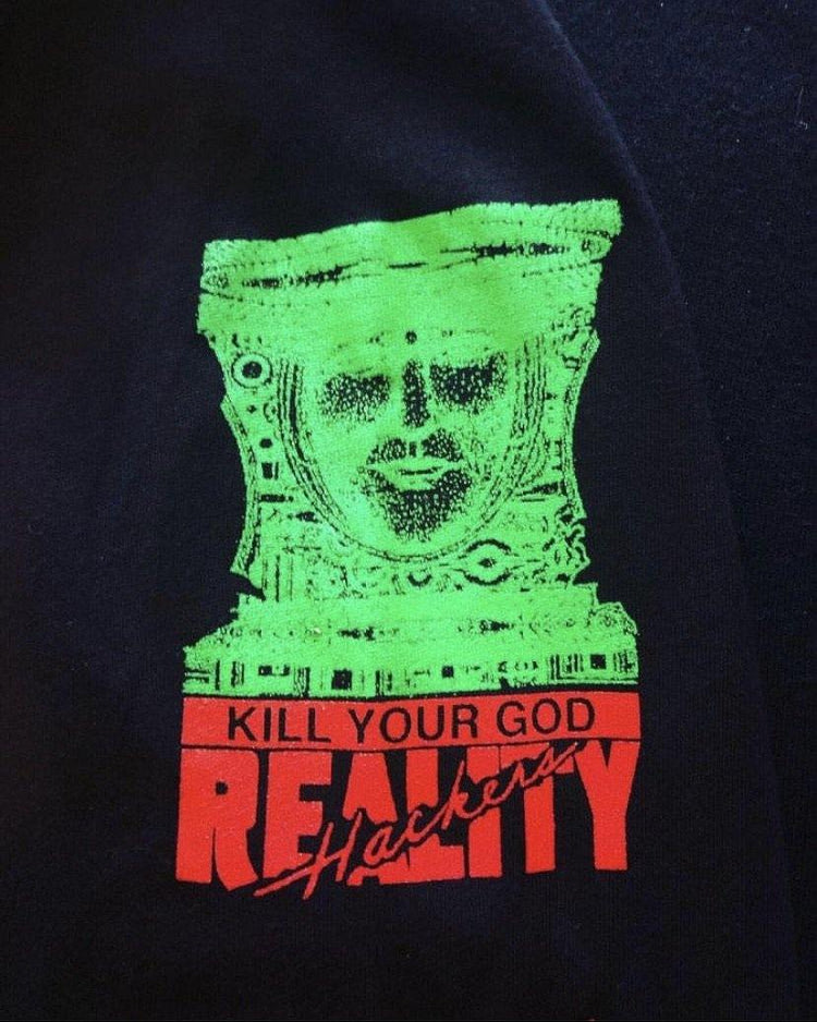 INVISIBLE LANDSCAPE FLUORESCENT HOODIE - Kill Your God